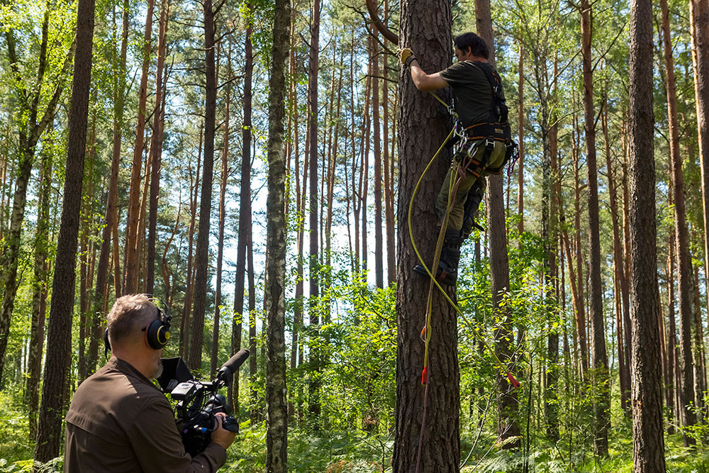 Sobibór, sierpień 2022. Realizacja filmu 